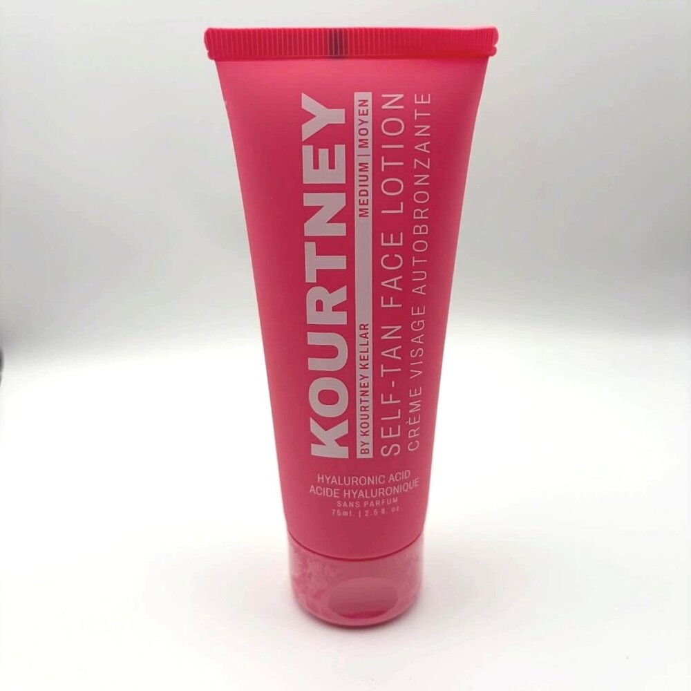 NEW Self Tan Face Lotion Fragrance Free Hyaluronic Acid Vegan Sunless Tanning